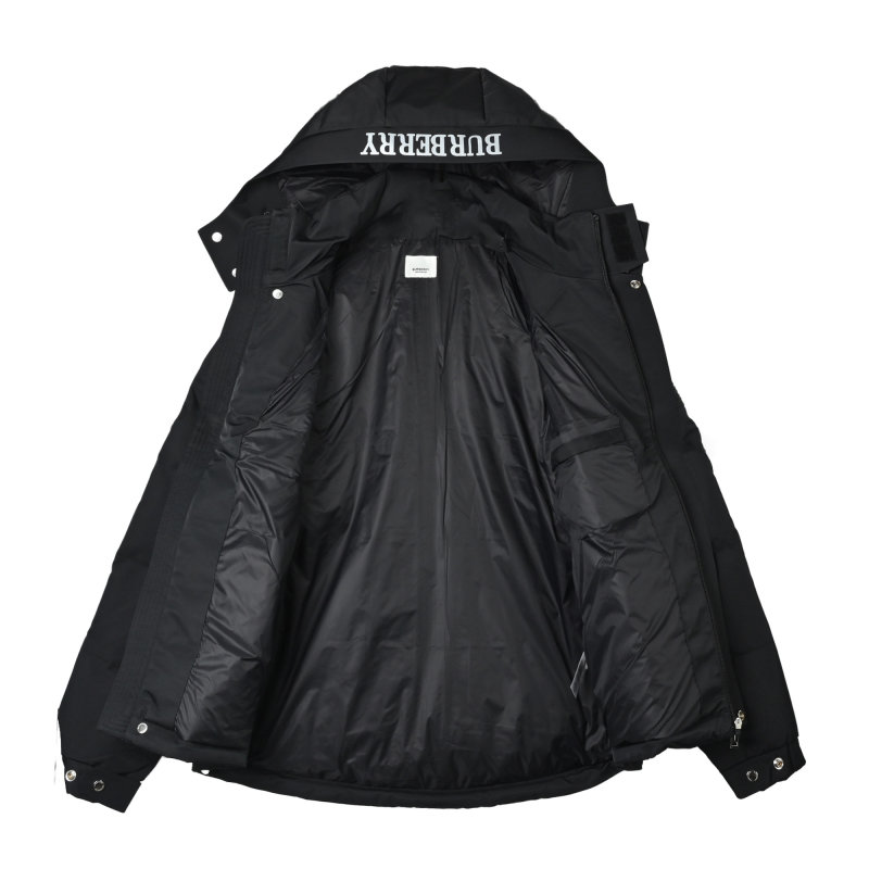 Burberry Black Puffer Down Jacket view