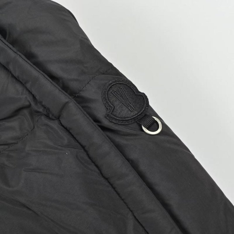 Black Puffer Down Jacket – Oversized Fit view