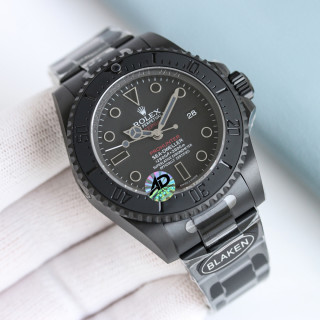 Rolex Sea-Dweller 44mm Blaken All-Black Dive Watch view 2