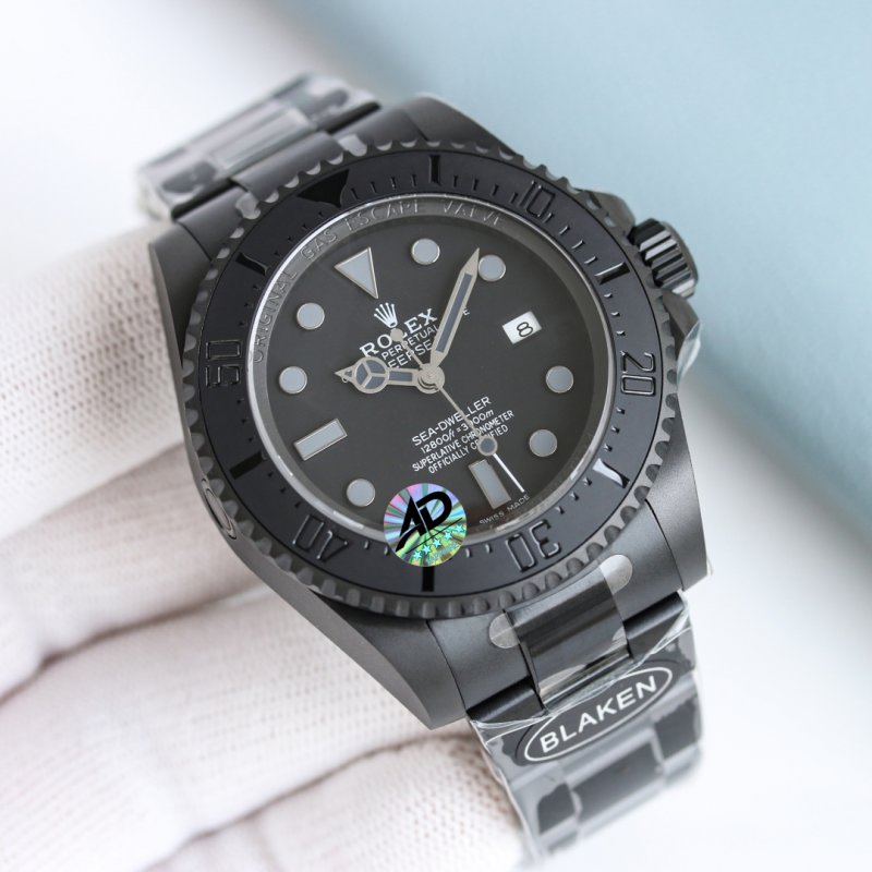 Rolex Sea-Dweller 44mm Blaken All-Black Dive Watch view