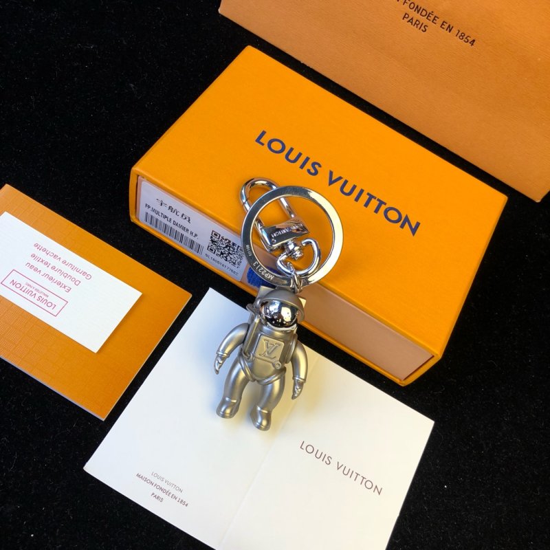 Louis Vuitton Astronaut Spaceman Silver Keychain
