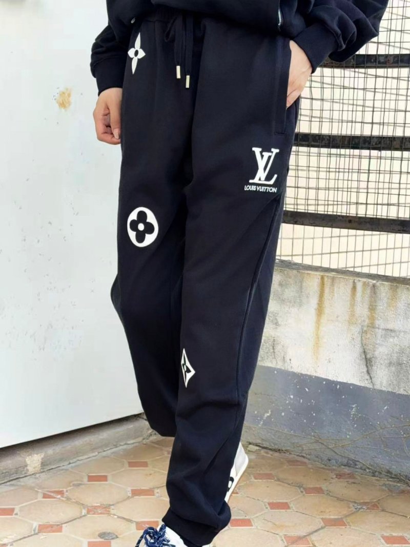 Louis Vuitton Black Monogram Trackpants