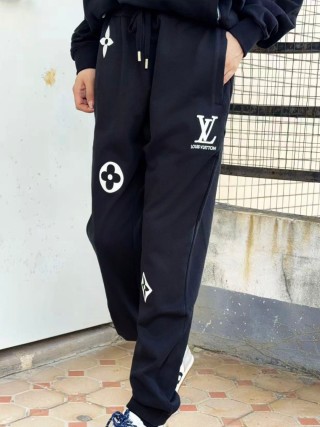 Louis Vuitton Black Monogram Trackpants