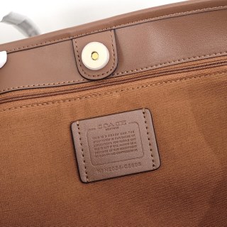 Coach City Tote Bag Beige Monogram view 8