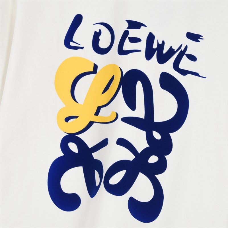 Loewe Anagram White T-Shirt view