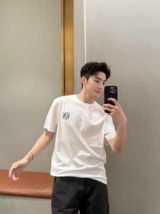 Loewe Anagram Logo White T-Shirt view 8
