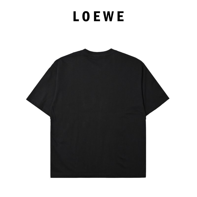 Loewe Logo Print Black T-Shirt view
