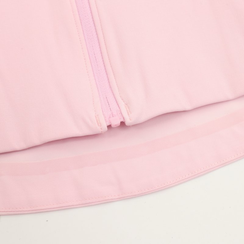 Lululemon Pink & White Colorblock Windbreaker Jacket view