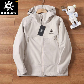 Arc'teryx Inspired Black Softshell Hooded Jacket view 2