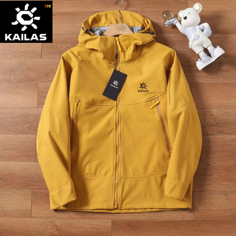 Arc'teryx Inspired Black Softshell Hooded Jacket view