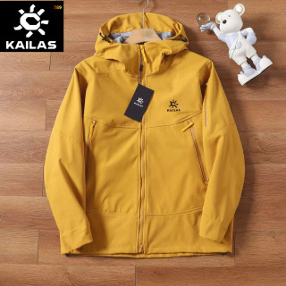 Arc'teryx Inspired Black Softshell Hooded Jacket view 3
