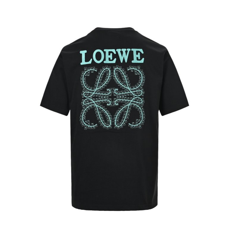 Loewe Anagram Black Short Sleeve T-Shirt view