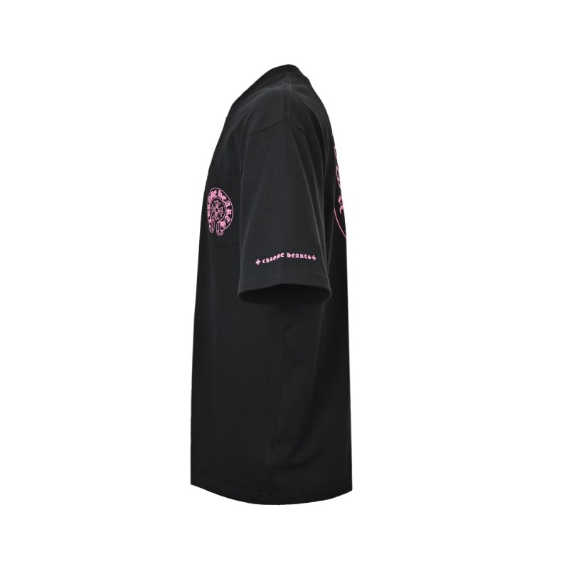 Chrome Hearts Black Red Logo T-Shirt view