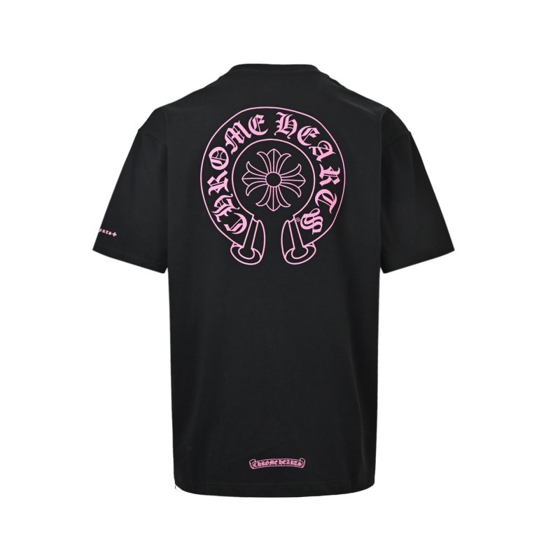 Chrome Hearts Black Red Logo T-Shirt view