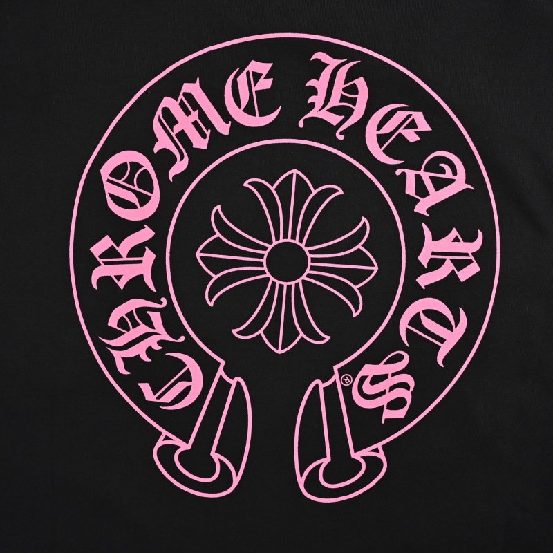 Chrome Hearts Black Red Logo T-Shirt view