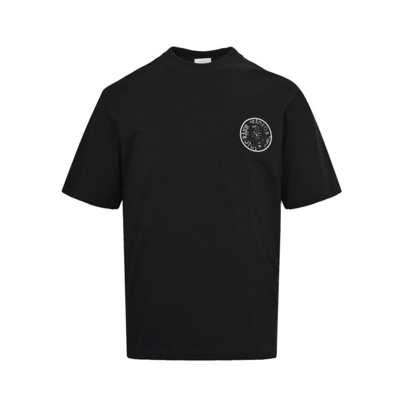 Black Graphic Print Short Sleeve T-Shirt view
