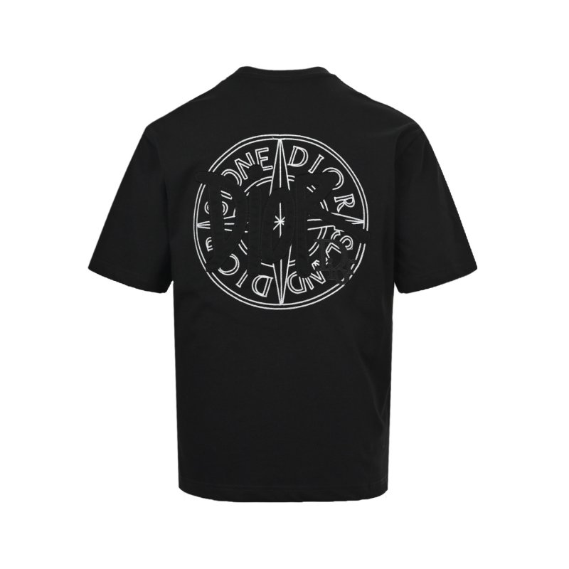 Black Graphic Print Short Sleeve T-Shirt view