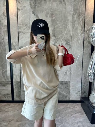 Cream Oversized Short Sleeve T-Shirt