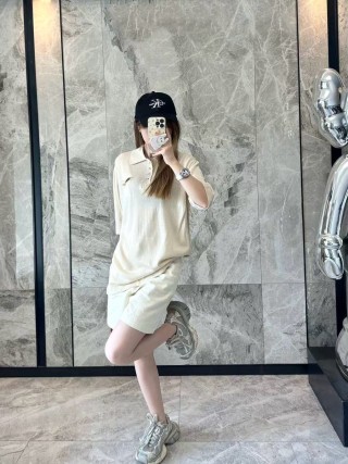 Cream Oversized Short Sleeve T-Shirt view 5
