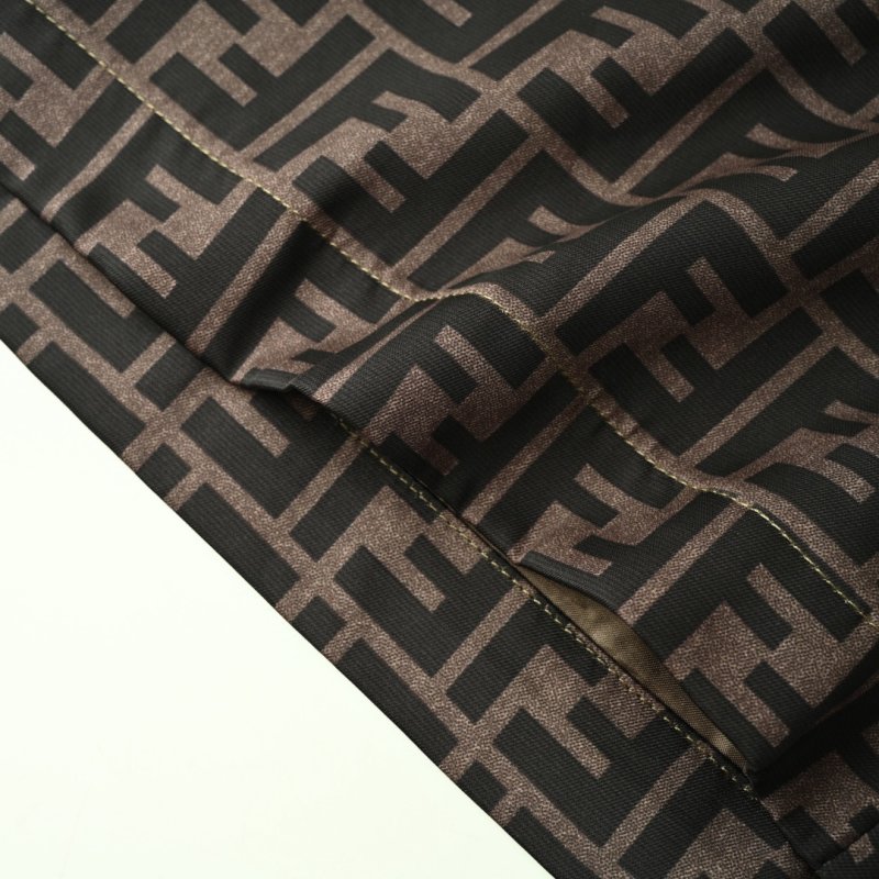 Fendi Monogram Brown Shorts view
