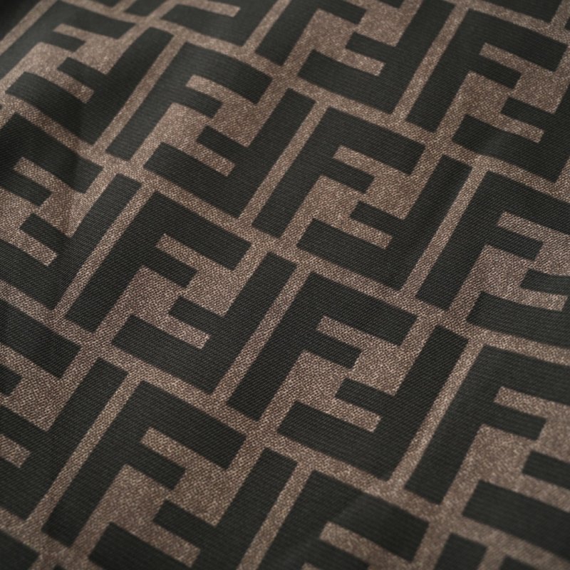 Fendi Monogram Brown Shorts view