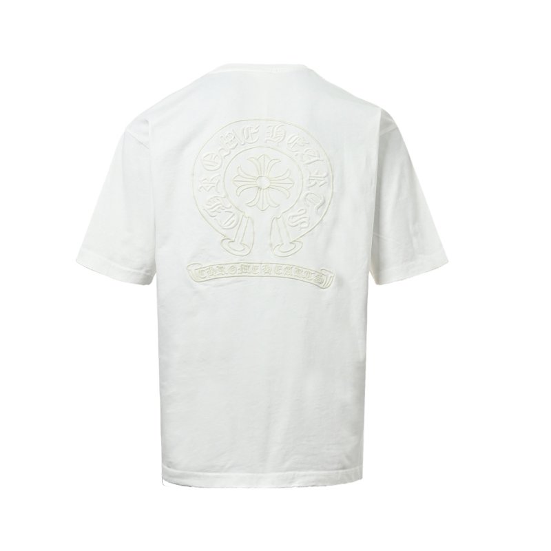 Chrome Hearts White Cross Graphic Short-Sleeve T-Shirt view