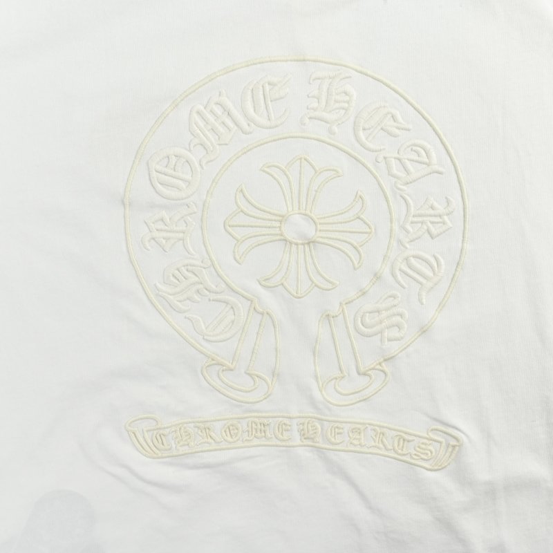 Chrome Hearts White Cross Graphic Short-Sleeve T-Shirt view