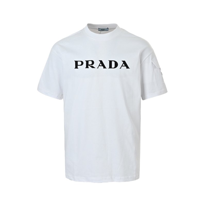 Prada Logo White T-Shirt view