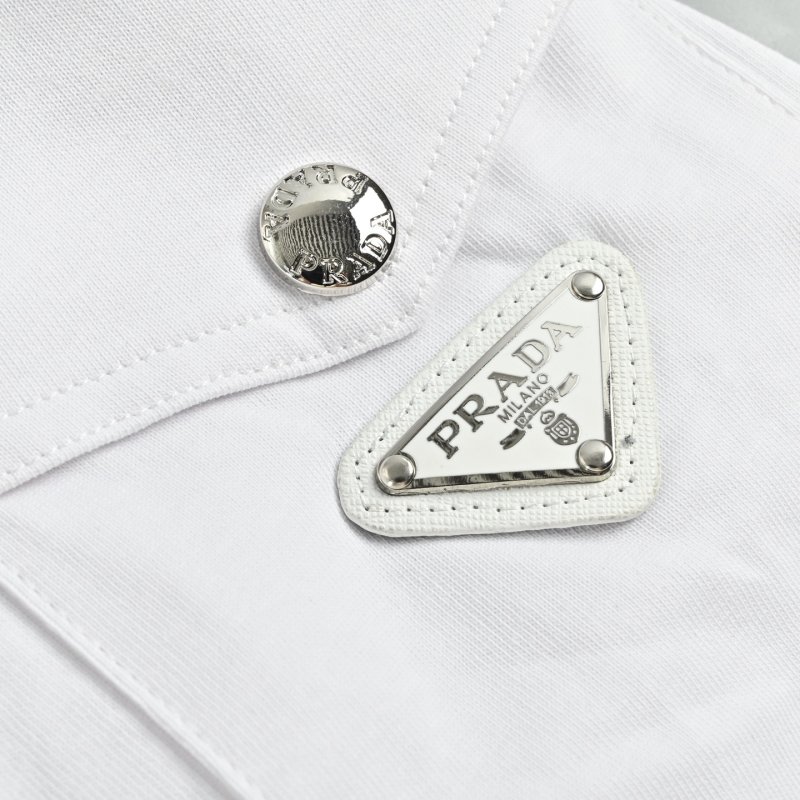 Prada Logo White T-Shirt view