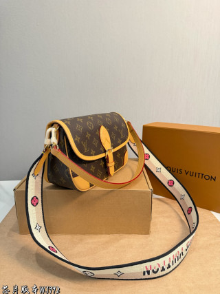 Louis Vuitton Monogram Baguette Shoulder Bag with Interchangeable Strap view 2