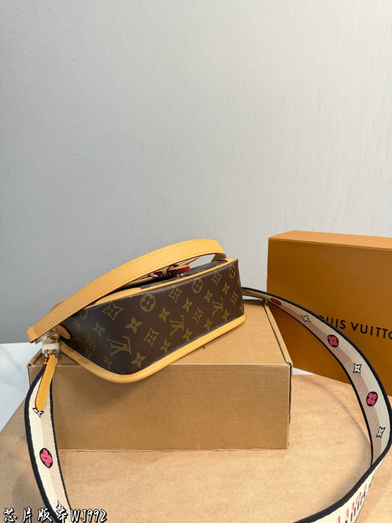 Louis Vuitton Monogram Baguette Shoulder Bag with Interchangeable Strap view