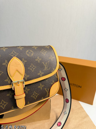 Louis Vuitton Monogram Baguette Shoulder Bag with Interchangeable Strap view 7