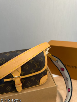 Louis Vuitton Monogram Baguette Shoulder Bag with Interchangeable Strap view 8