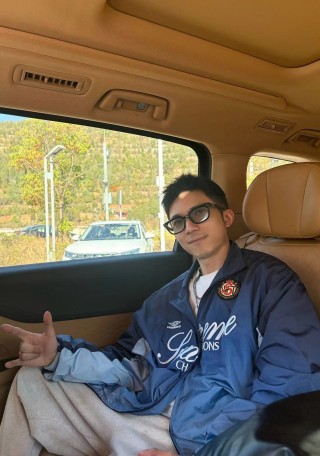 Chrome Hearts Blue Nylon Zip Jacket view 2