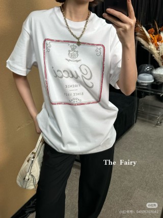 Gucci Firenze Since 1921 Cream T-Shirt view 3