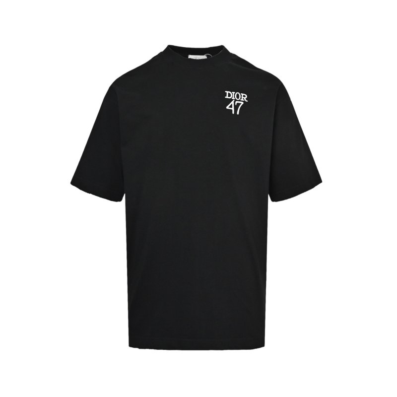Dior 47 Black Short-Sleeve T-Shirt view