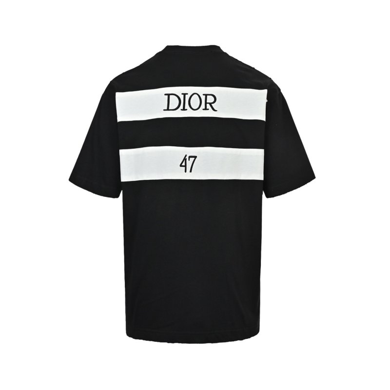Dior 47 Black Short-Sleeve T-Shirt view
