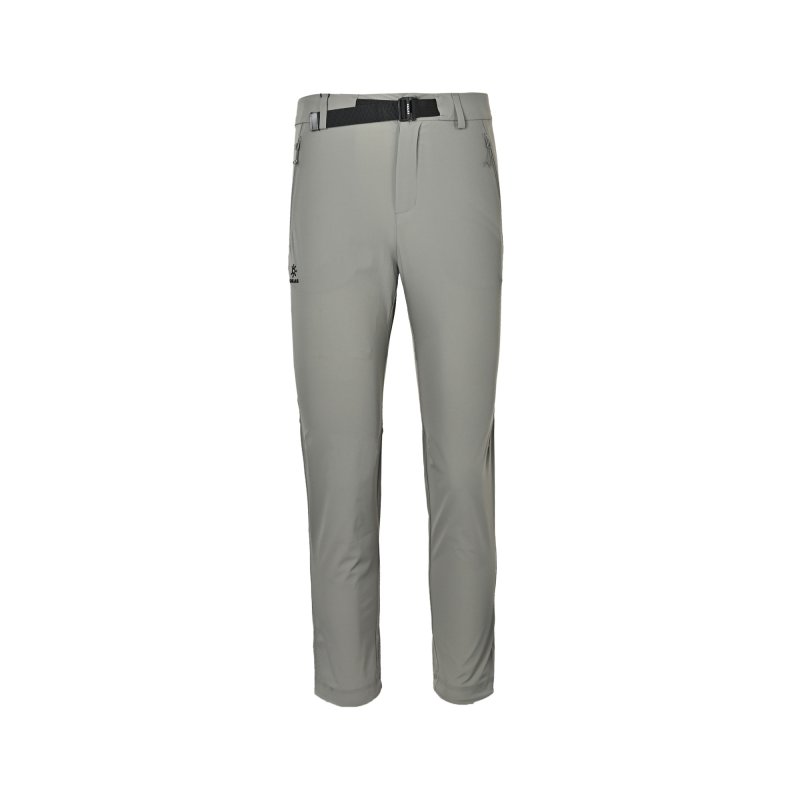 Beige Slim-Fit Casual Chino Pants view