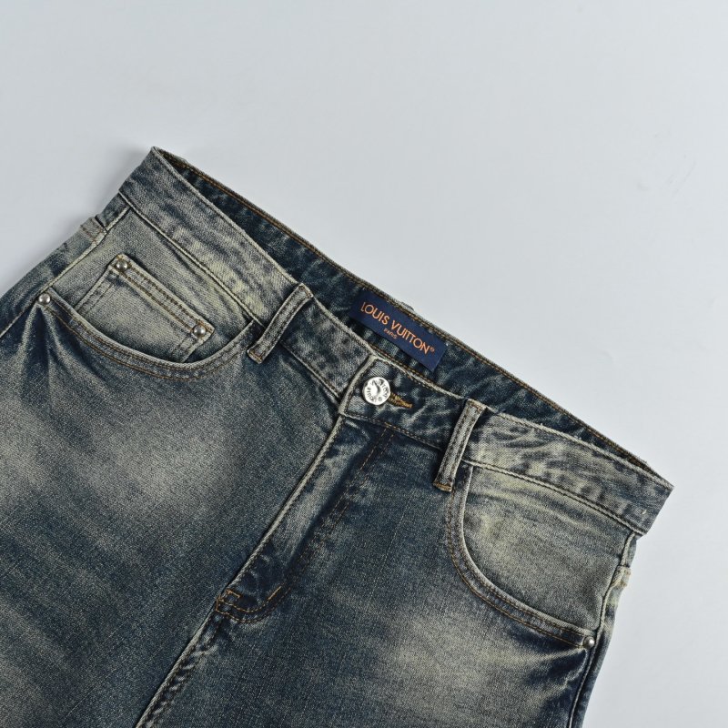 Lee Premium Medium Wash Straight Leg Jeans view