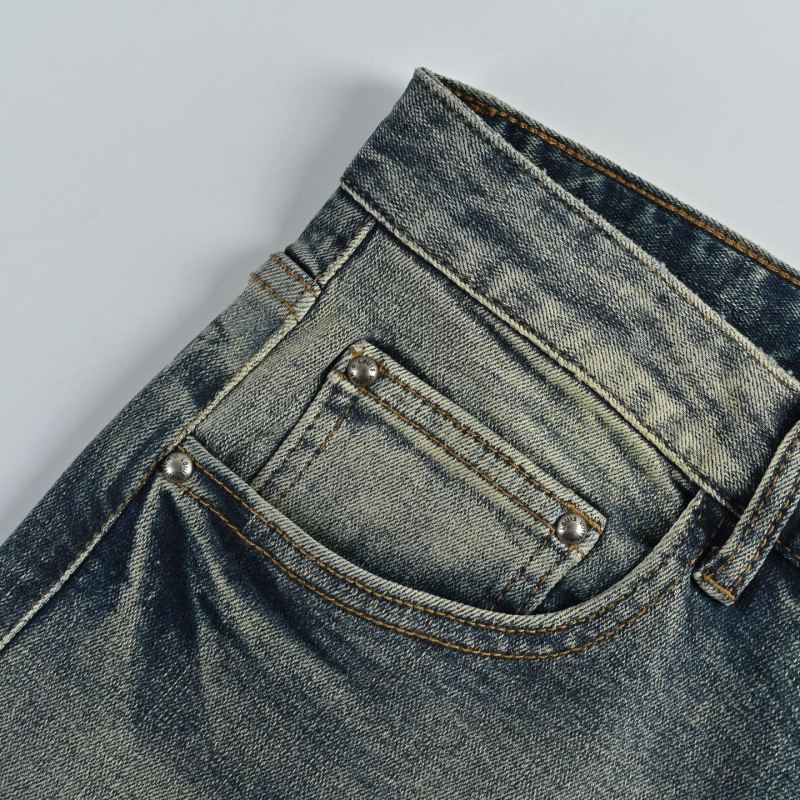Lee Premium Medium Wash Straight Leg Jeans view