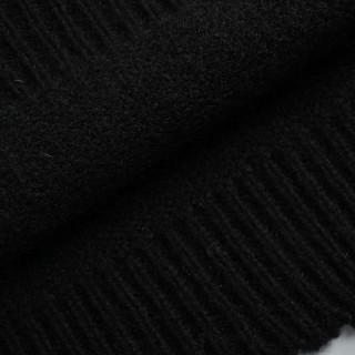 Saint Michael KLF Collaboration Distressed Wool Sweater Black view 10