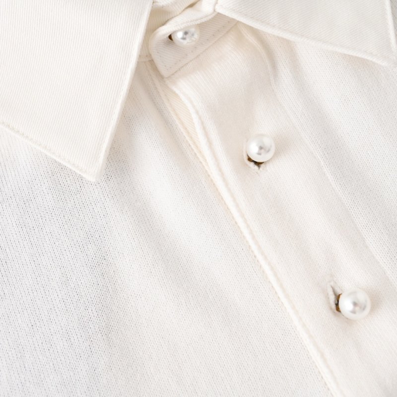 Essentials White Polo Short Sleeve T-Shirt view