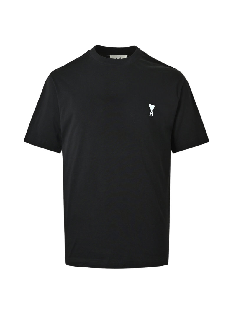 Ami Paris Place des Victoires Black T-Shirt view