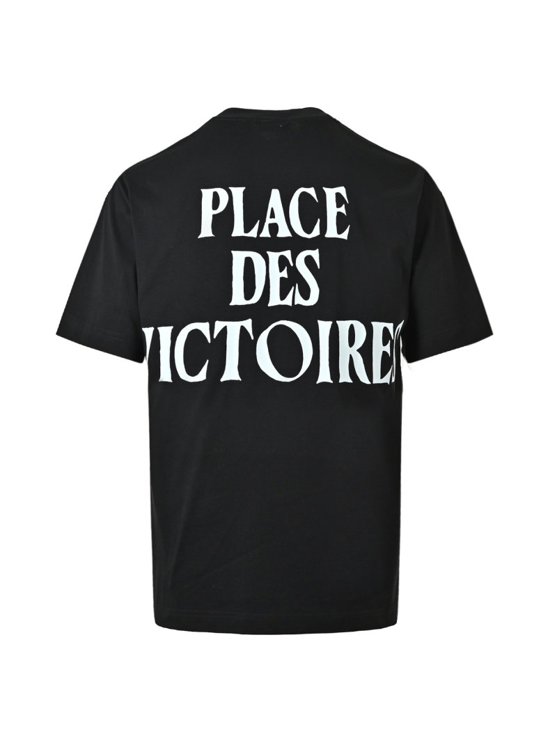 Ami Paris Place des Victoires Black T-Shirt view