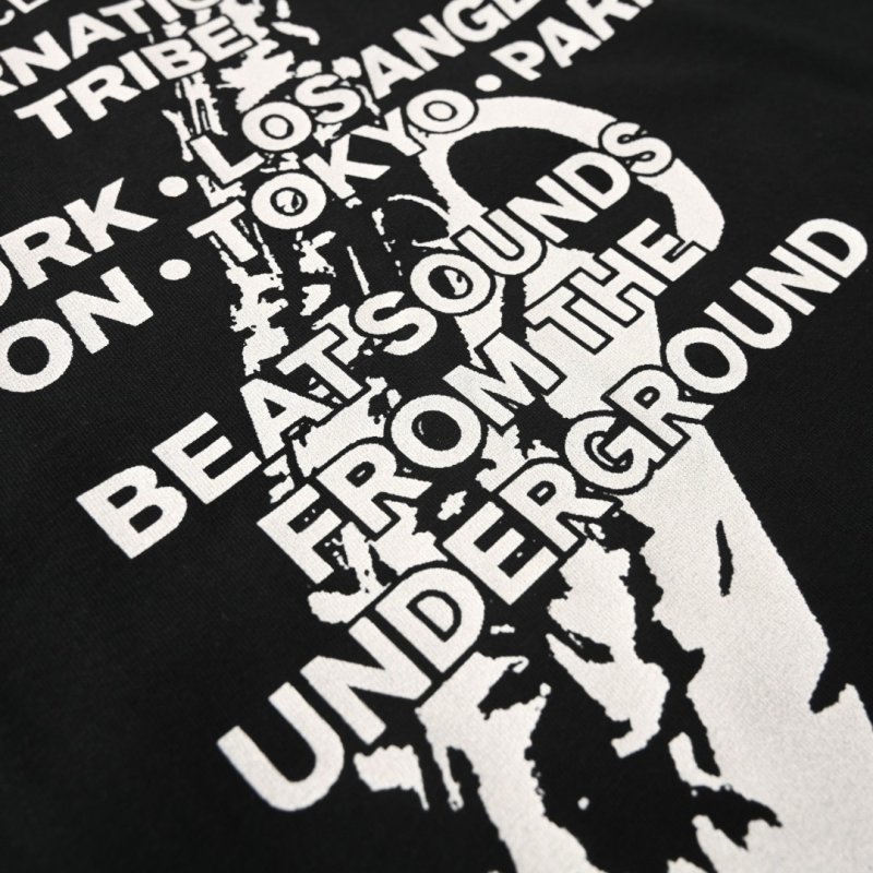 Stüssy Black Since 1980 International Tribes T-Shirt view