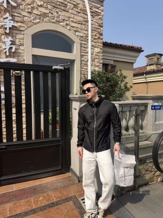 Stone Island Black Windbreaker Jacket view 4