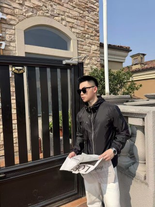 Stone Island Black Windbreaker Jacket view 5