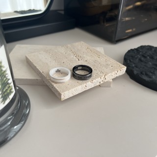 Gucci Icon GG Ceramic Ring - Black & White view 4