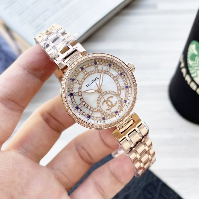 Chanel J12 Diamond Bezel Two-Tone Watch view