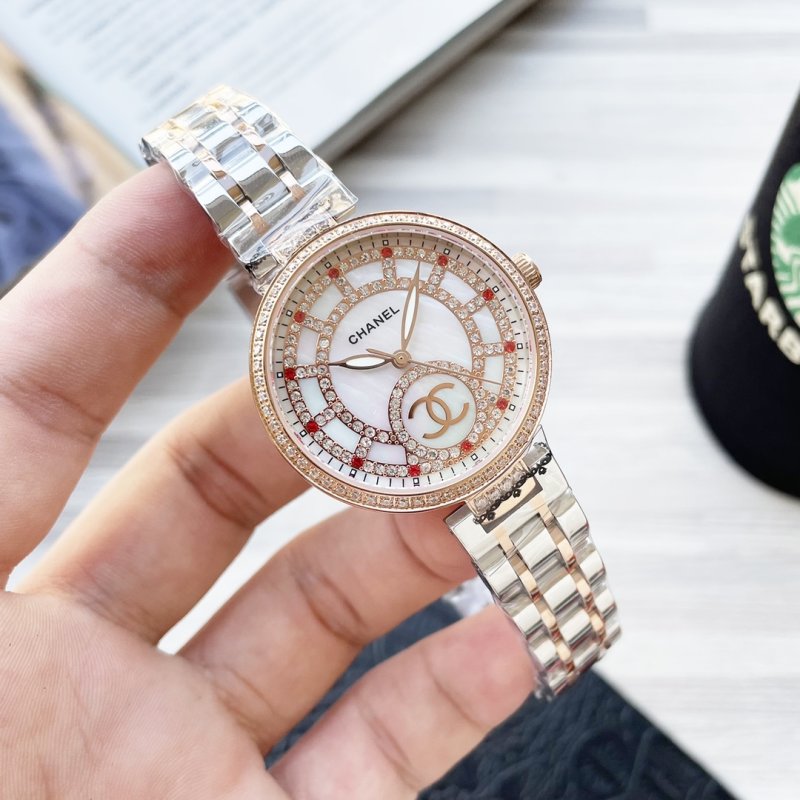 Chanel J12 Diamond Bezel Two-Tone Watch view